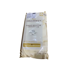 [일시품절/5월초 입고에정][벌크] 칼리바우트 W2 화이트 커버춰 초콜릿 10kg