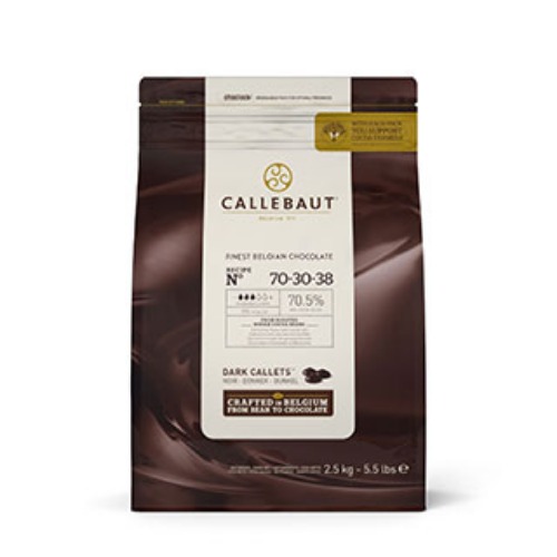 [70.5%] 칼리바우트 다크커버춰 초콜릿 2.5kg (카카오 70.5%) 70-30-38