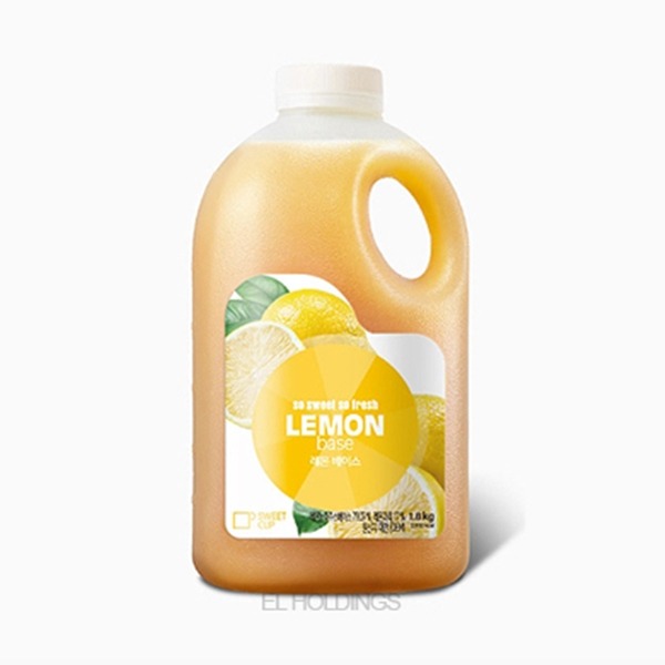 [일시품절/3일입고]스위트컵 레몬농축액 1.8kg 레몬에이드 레몬베이스