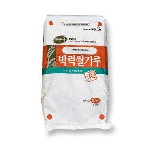 [할인판매][햇쌀마루] 박력쌀가루 15kg (수입)