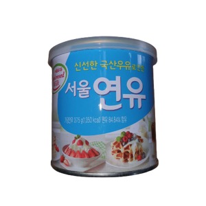 서울우유 연유 캔 375g