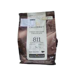 [811] 칼리바우트 다크커버춰 초콜릿 2.5kg (811 / 카카오 54.5%)