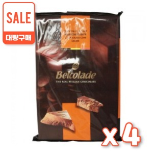 [박스]벨코라데 밀크 판 초콜릿 2.5kg*4ea / 벨코라도 벨코라드 초콜렛