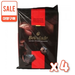 [박스]벨코라데 다크 판 초콜릿 2.5kg*4ea / 벨코라도 벨코라드 초콜렛