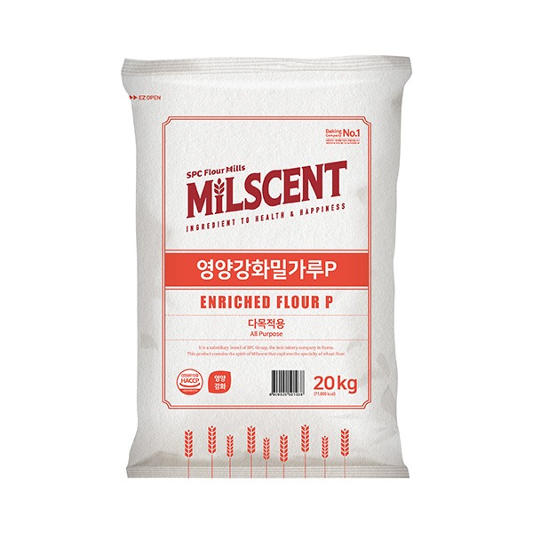밀센트 영양강화 밀가루-P 20kg