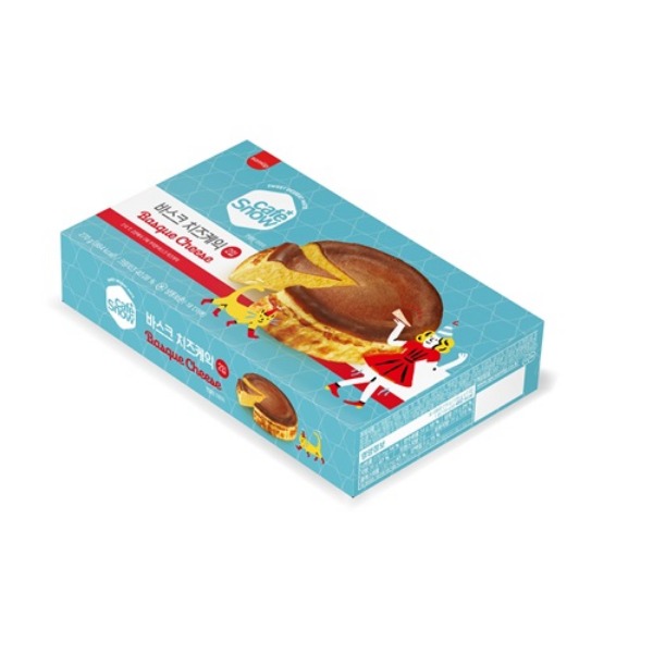 [품절/입고일미정][냉동완제품] 삼립 바스크치즈케익2입(270g)